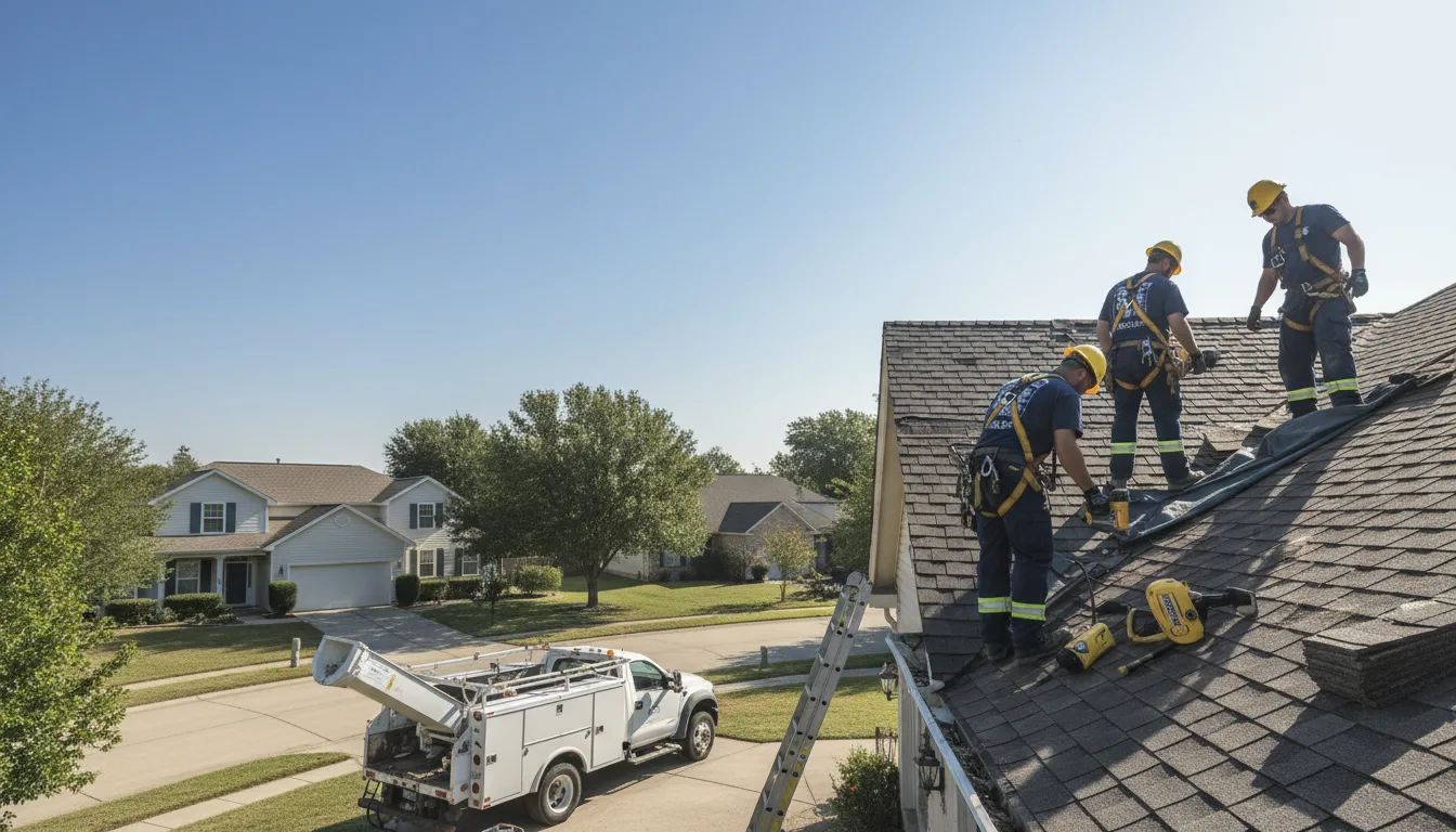 Emergency Roof Tarp Installation in Lewisburg, PA